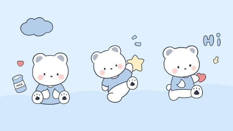 Những hình nền máy tính cute đẹp - Hình số 4