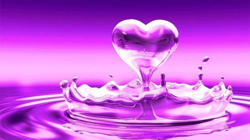 Những hình nền máy tính cute màu tím - Hình số 5