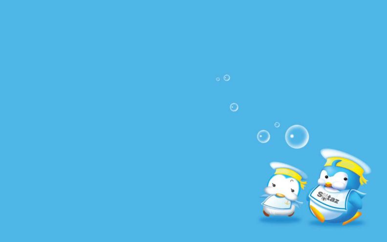 Những hình nền máy tính cute màu xanh - Hình số 4