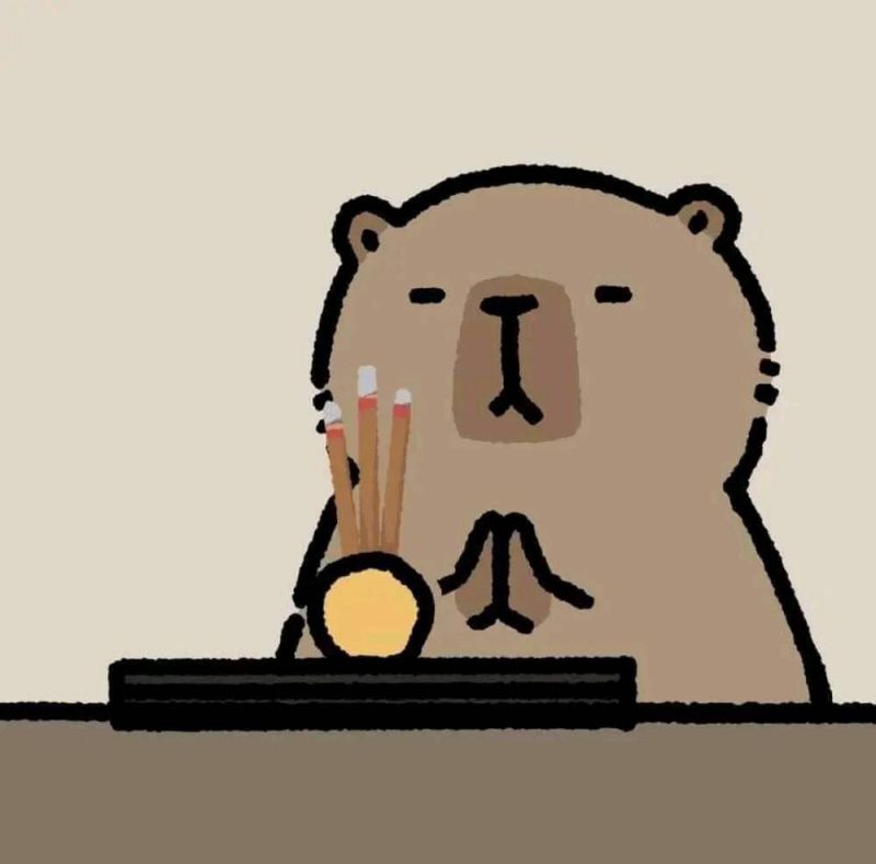 Những hình nền capybara cute vô tri - Hình số 4