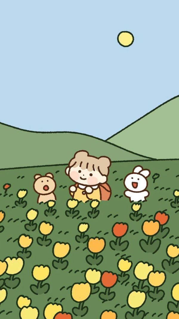 Những hình nền điện thoại chill cute - Hình số 4