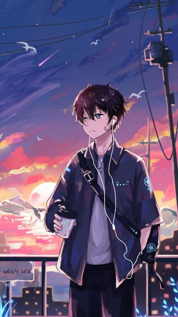 Những hình nền điện thoại anime nam - Hình số 4
