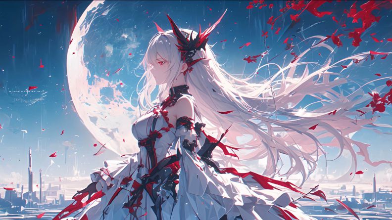 Những hình nền anime nữ 4k - Hình số 1