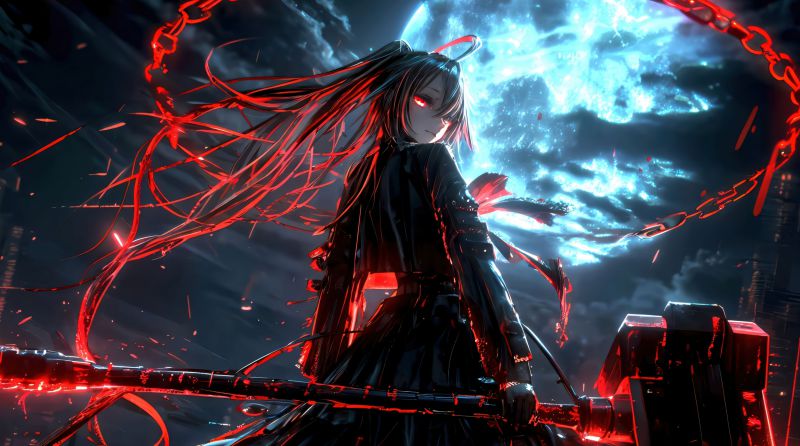 Những hình nền anime 4k cho nữ - Hình số 6