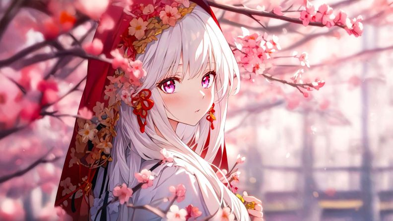 Những hình nền anime nữ cute - Hình số 10