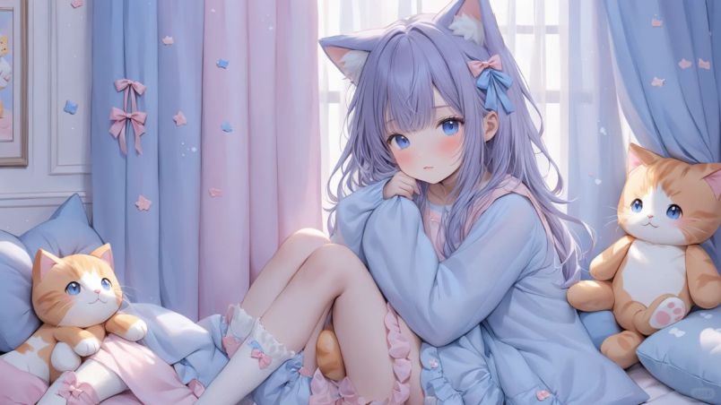 Những hình nền anime nữ cute - Hình số 9