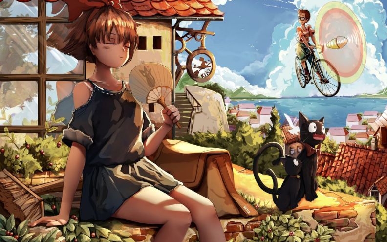 Những hình nền anime nữ ngầu - Hình số 8