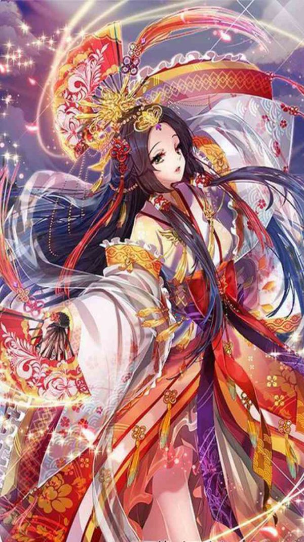 Những hình nền anime nữ cho điện thoại - Hình số 4