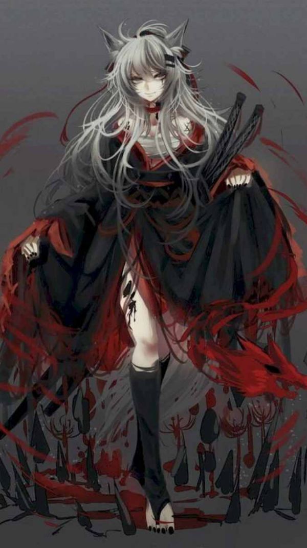 Những hình nền anime nữ cho điện thoại - Hình số 6