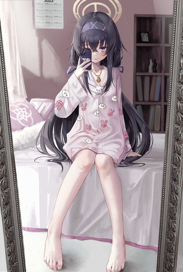 Những hình nền điện thoại anime nữ - Hình số 2