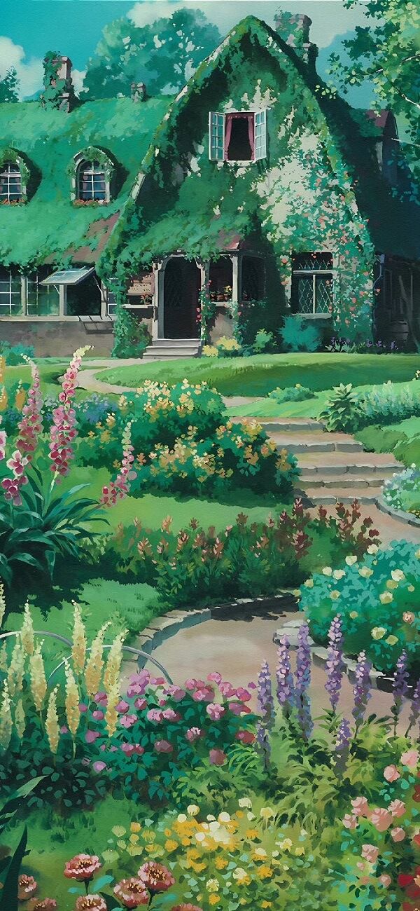 Những hình nền điện thoại anime phong cảnh - Hình số 8