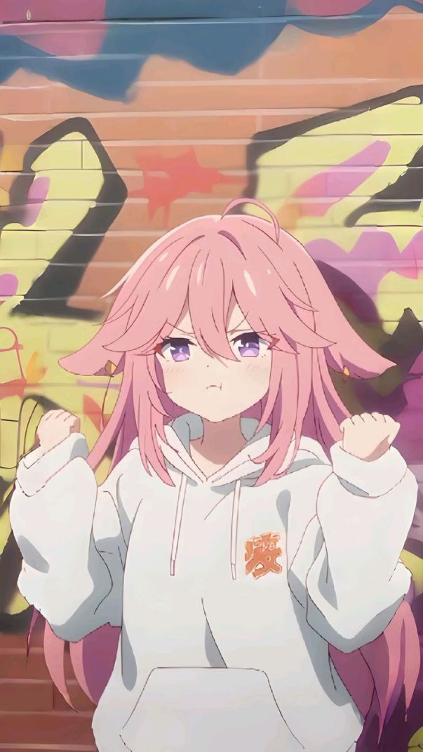 Những hình nền điện thoại anime cute - Hình số 4