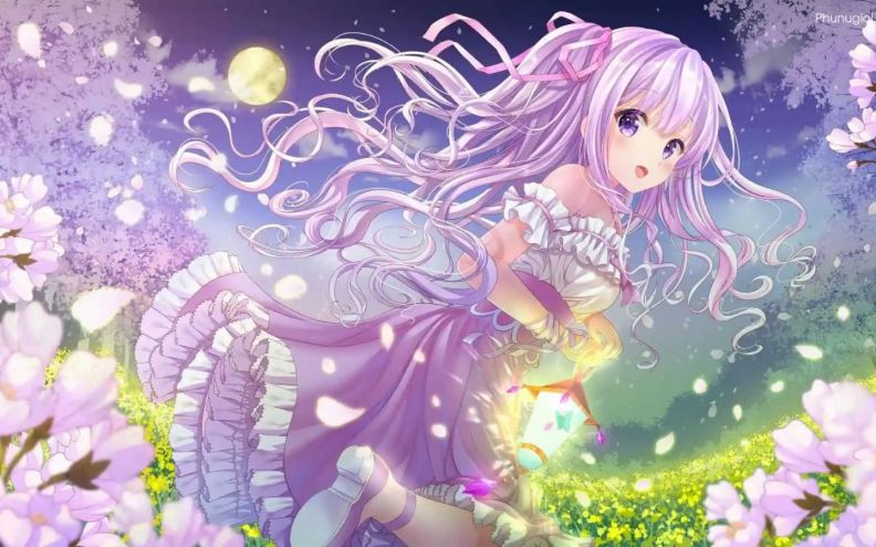 Những hình nền anime cute cho nữ - Hình số 3