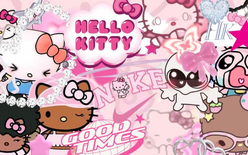 Những hình nền anime cute màu hồng - Hình số 8